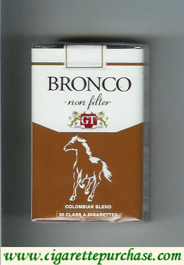 Bronco Non Filter cigarettes